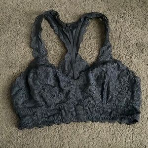 Dark grey Felina sports bra